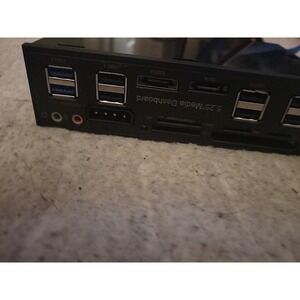 Multi-Function USB 3.0 Front Panel Hub eSATA SATA Port Internal Card Reader